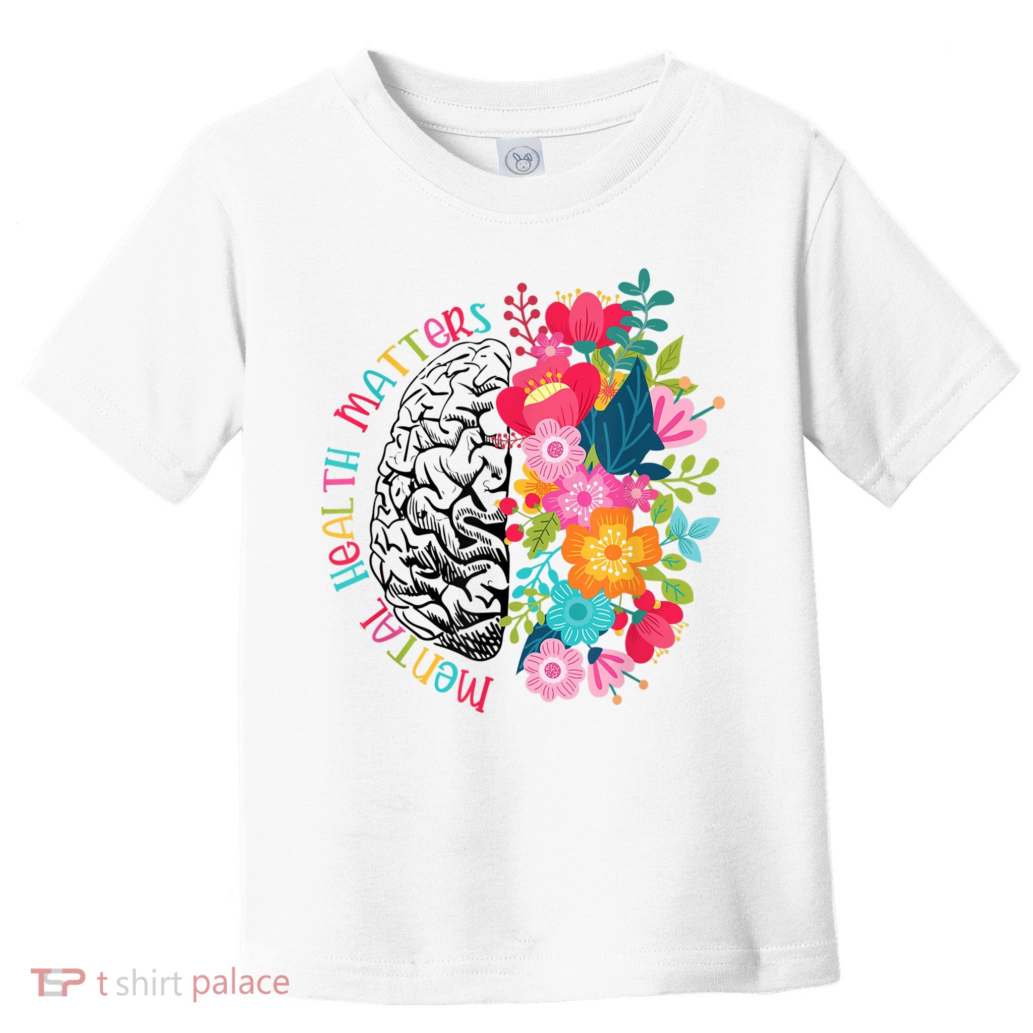 Mental Health Matters Plant Lovers Gardening Toddler T-Shirt