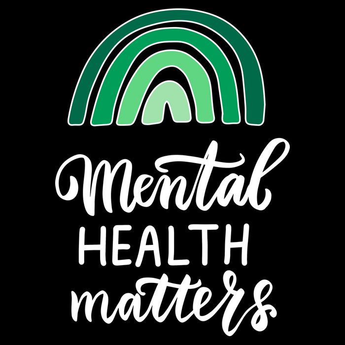 Mental Health Matters Awareness Month Rainbow City Backpack