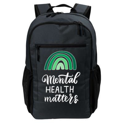 Mental Health Matters Awareness Month Rainbow Daily Commute Backpack