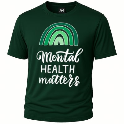 Mental Health Matters Awareness Month Rainbow Performance Shirt