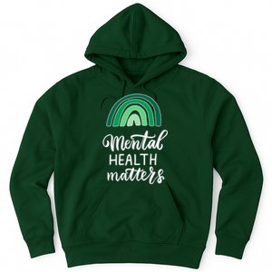 Mental Health Matters Awareness Month Rainbow Hoodie