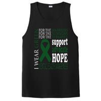 Mental Health Matters Green Ribbon Mental Health Awareness PosiCharge Competitor Tank