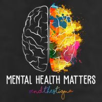 Mental Health Matters End The Stigma Colorful Brain Hat