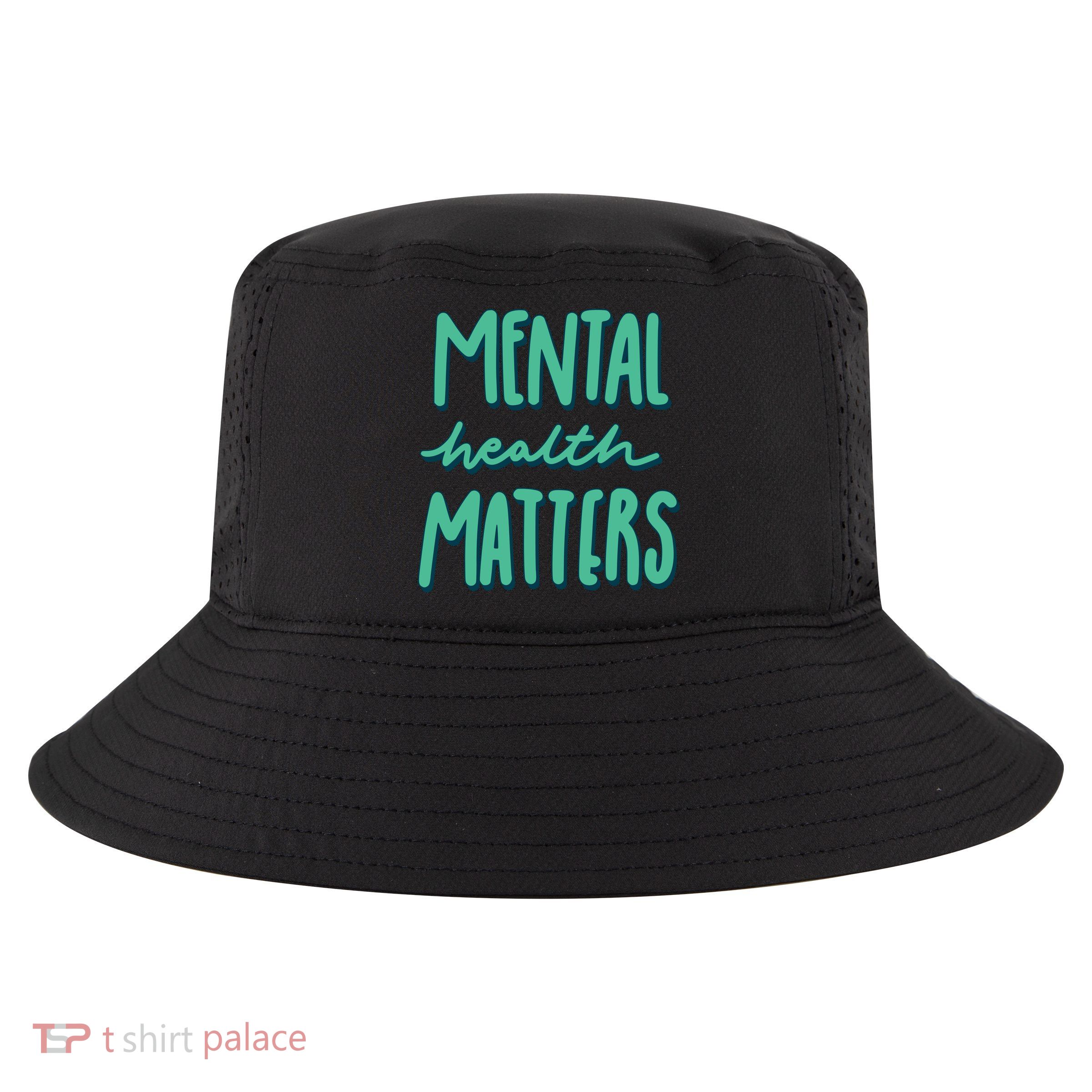 Mental Health Matters Awareness Month Cool Comfort Performance Bucket Hat