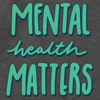 Mental Health Matters Awareness Month Vector Backpack
