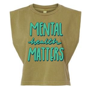 Mental Health Matters Awareness Month Garment-Dyed Women's Muscle Tee