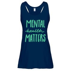 Mental Health Matters Awareness Month Ladies Essential Flowy Tank