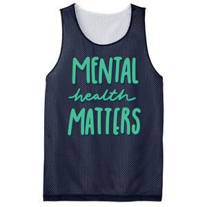 Mental Health Matters Awareness Month Mesh Reversible Basketball Jersey Tank