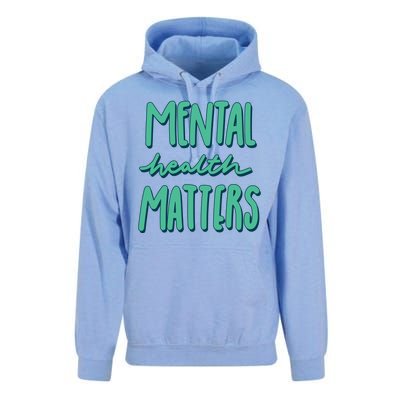 Mental Health Matters Awareness Month Unisex Surf Hoodie