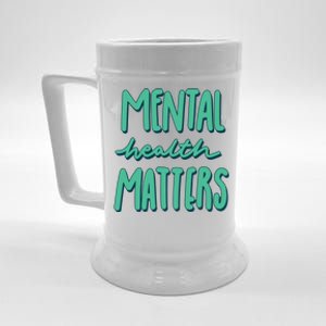 Mental Health Matters Awareness Month Beer Stein