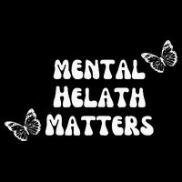Mental Health Matters Stripe Pom Pom Beanie
