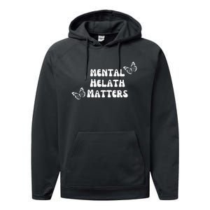 Mental Health Matters Performance Fleece Hoodie