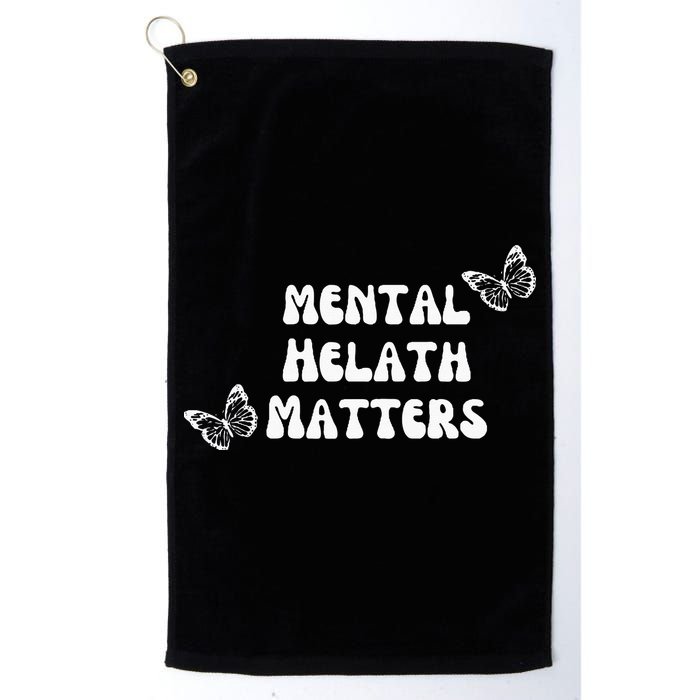 Mental Health Matters Golf Towel