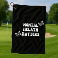 Mental Health Matters Golf Towel