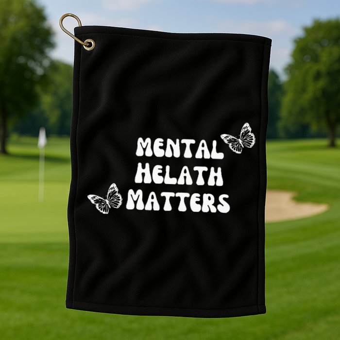 Mental Health Matters Golf Towel