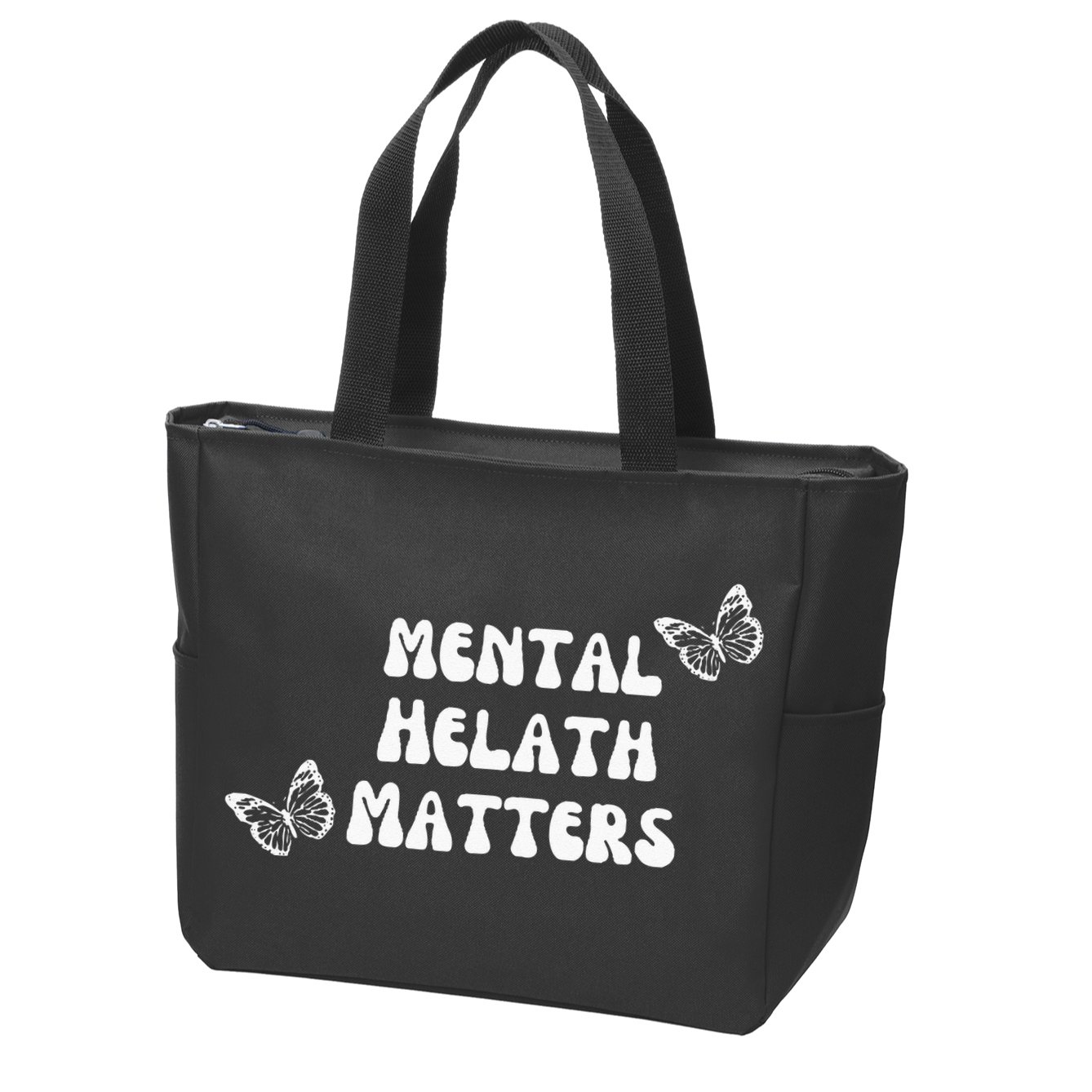 Mental Health Matters Zip Tote Bag