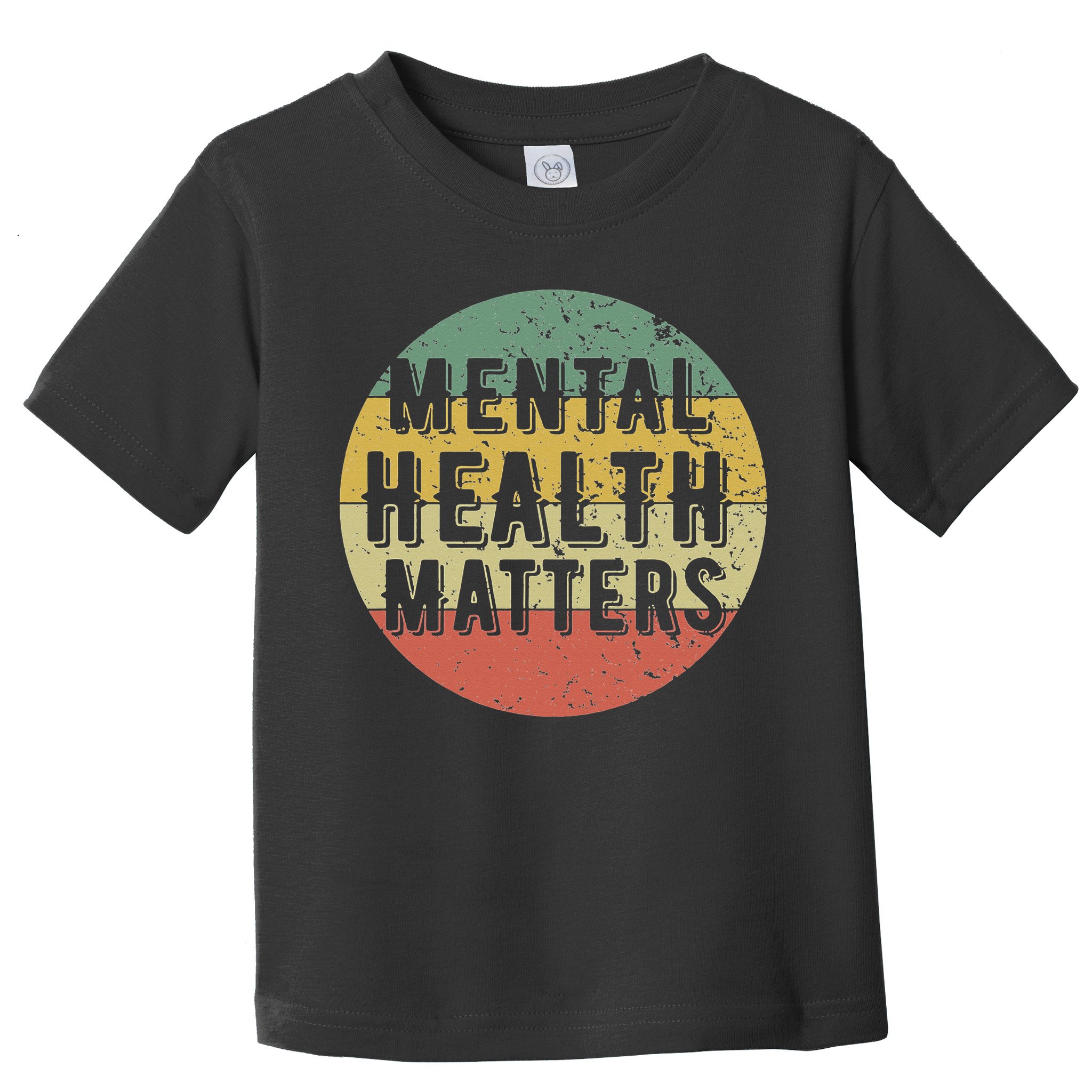 Mental Health Matters Vintage Retro 90's Style Awareness Tee Toddler T-Shirt