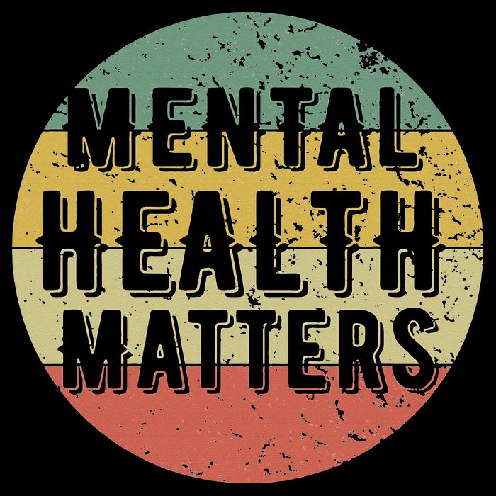 Mental Health Matters Vintage Retro 90's Style Awareness Tee Toddler T-Shirt