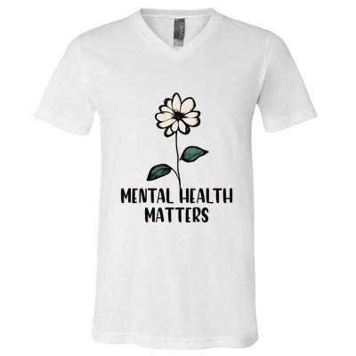 Mental Health Matters V-Neck T-Shirt