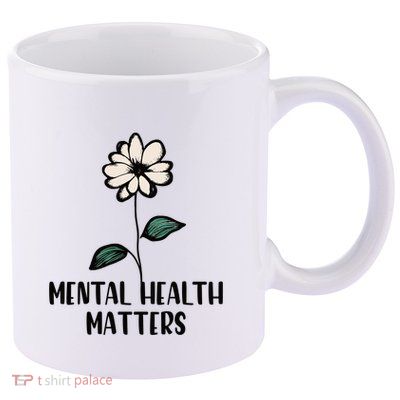 Mental Health Matters 11oz C Handle Ceramic Mug