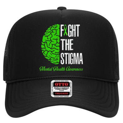 Mental health mental health awareness awareness High Crown Mesh Back Trucker Hat