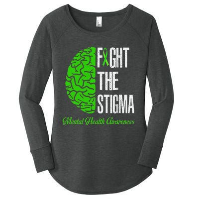 Mental health mental health awareness awareness Women's Perfect Tri Tunic Long Sleeve Shirt