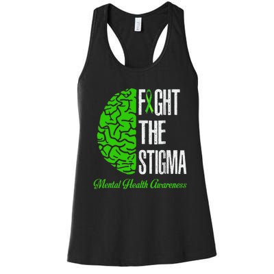 Mental health mental health awareness awareness Women's Racerback Tank