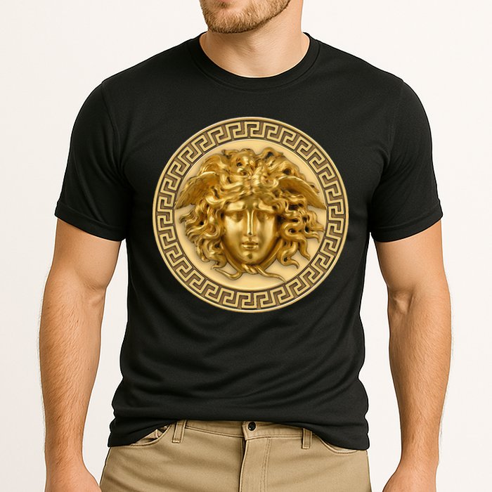 Medusa Head Myth Gorgon Snake Hair Greek Mythology Cooling Performance Crew T-Shirt