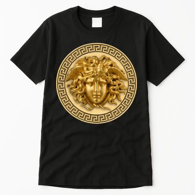 Medusa Head Myth Gorgon Snake Hair Greek Mythology Tall T-Shirt