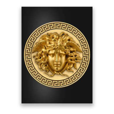Medusa Head Myth Gorgon Snake Hair Greek Mythology Poster