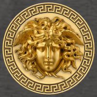 Medusa Head Myth Gorgon Snake Hair Greek Mythology Vector Backpack
