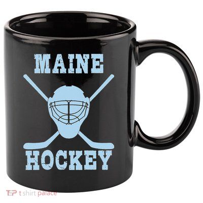 Maine Hockey 11oz C Handle Ceramic Mug