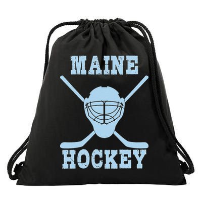Maine Hockey Drawstring Bag