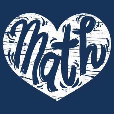 Math Heart Math Teacher Heart T-Shirt