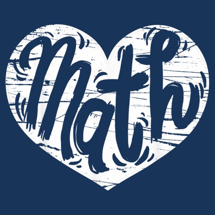 Math Heart Math Teacher Heart Mesh Reversible Basketball Jersey Tank