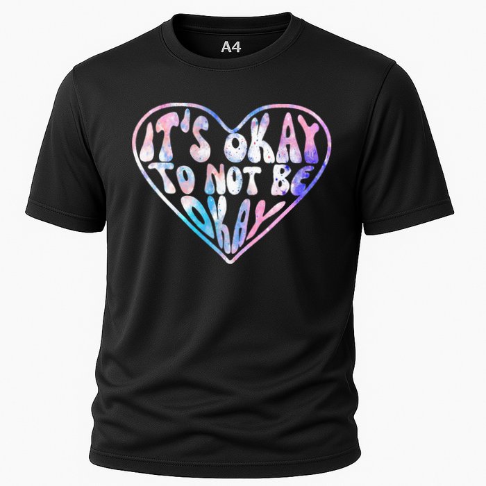 Mental Health Matters Awareness Heart Suicide Prevention Cooling Performance Crew T-Shirt