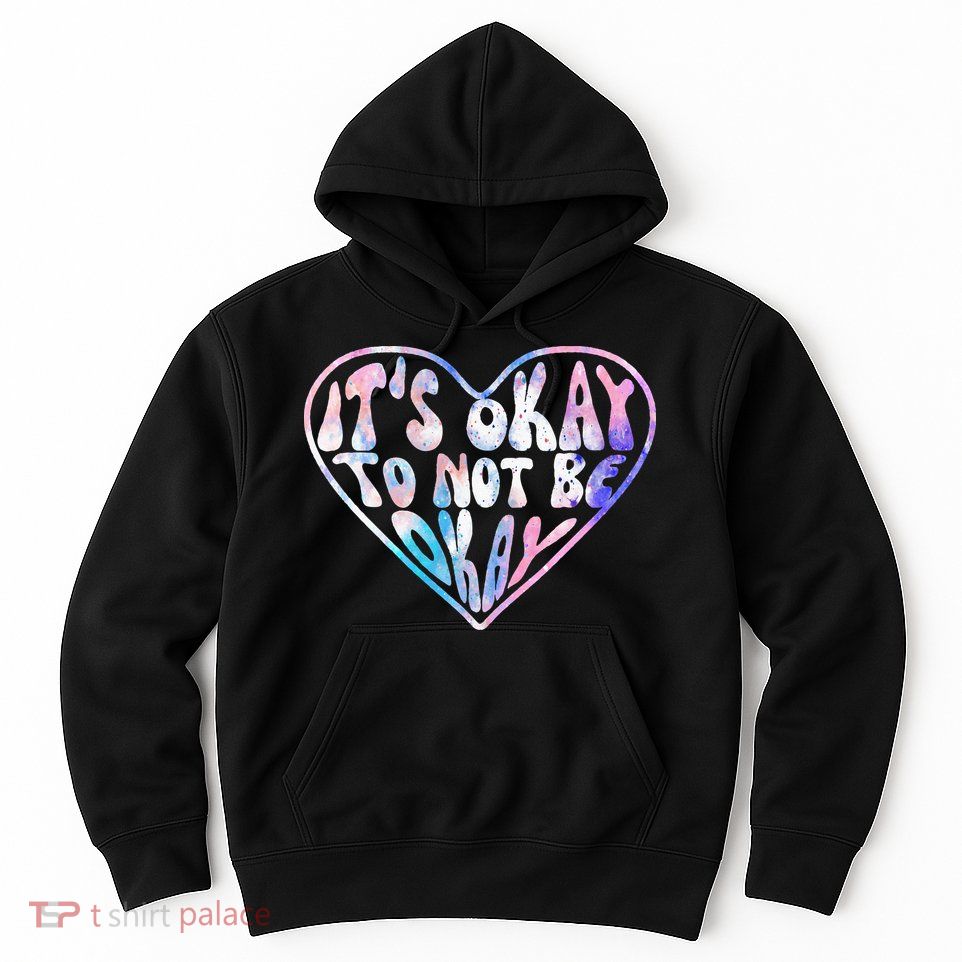 Mental Health Matters Awareness Heart Suicide Prevention Hoodie