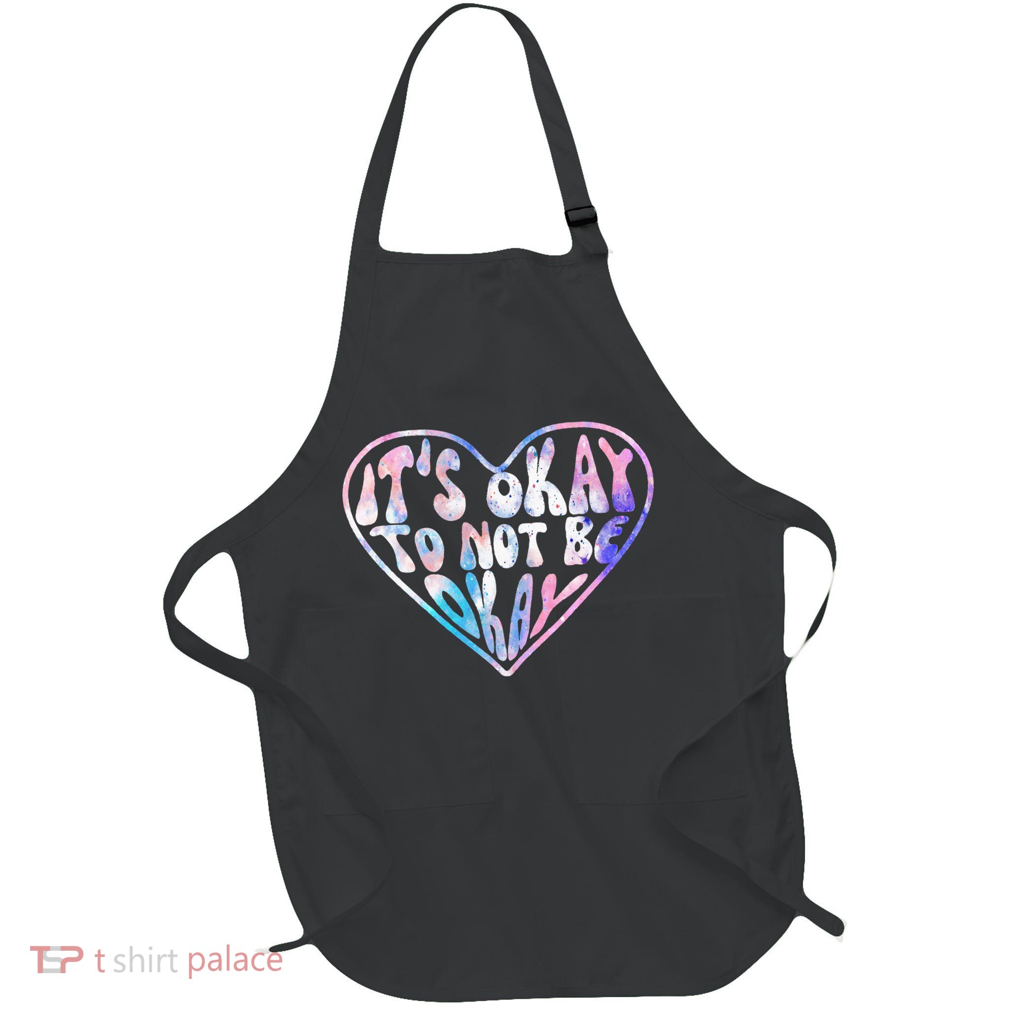 Mental Health Matters Awareness Heart Suicide Prevention Apron