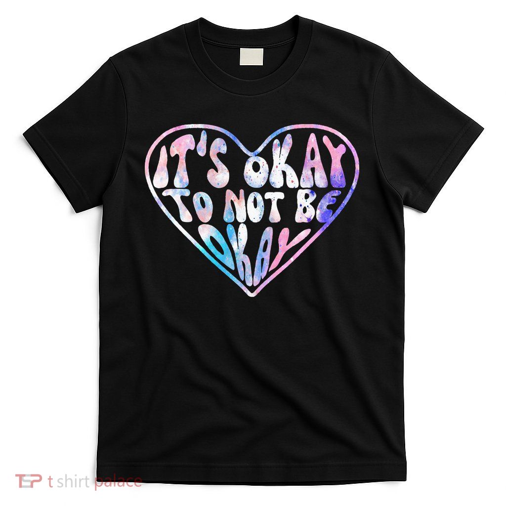 Mental Health Matters Awareness Heart Suicide Prevention T-Shirt
