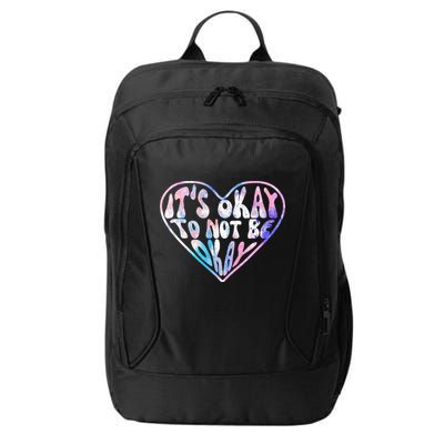 Mental Health Matters Awareness Heart Suicide Prevention City Backpack