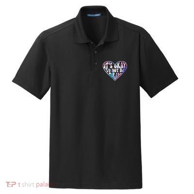 Mental Health Matters Awareness Heart Suicide Prevention Dry Zone Grid Polo