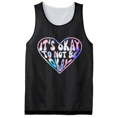 Mental Health Matters Awareness Heart Suicide Prevention Mesh Reversible Basketball Jersey Tank