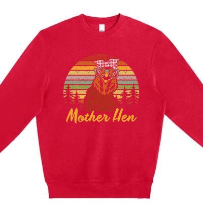 Mother Hen Mother's Day tee Premium Crewneck Sweatshirt