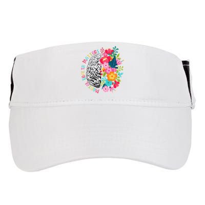 Mental Health Matters Gift Human Brain Illness Awareness Adult Drive Performance Visor