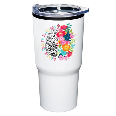Mental Health Matters Gift Human Brain Illness Awareness Tumbler