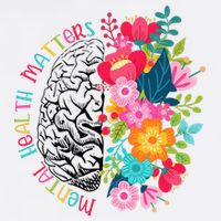 Mental Health Matters Gift Human Brain Illness Awareness Toddler T-Shirt