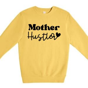 Mother Hustler Premium Crewneck Sweatshirt