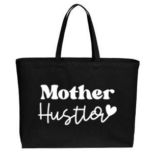 Mother Hustler Cotton Canvas Jumbo Tote