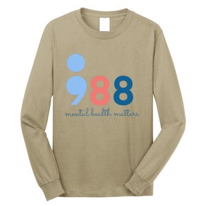 Mental Health Matters 988 Suicide Prevention Awareness Long Sleeve Shirt