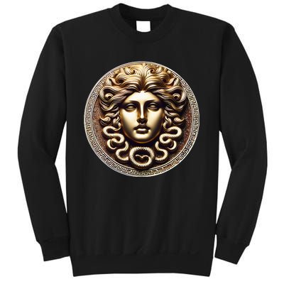 Medusa Head Myth Gorgon Snake Hair Greek Mythology Gift Sweatshirt